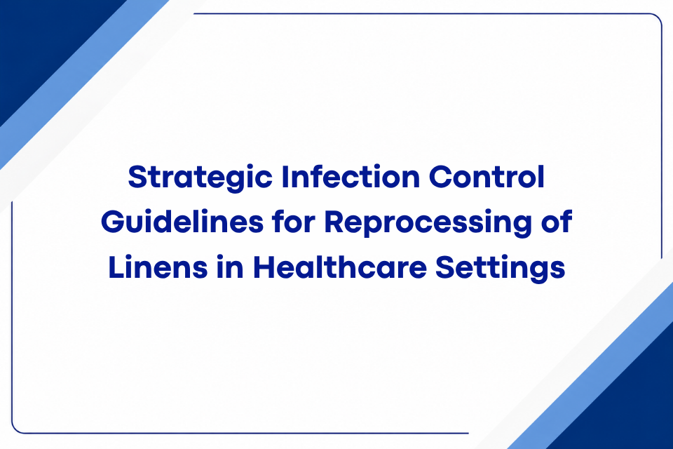 Strategic Infection Control Guidelines for Reprocessing of Linens in Healthcare Settings