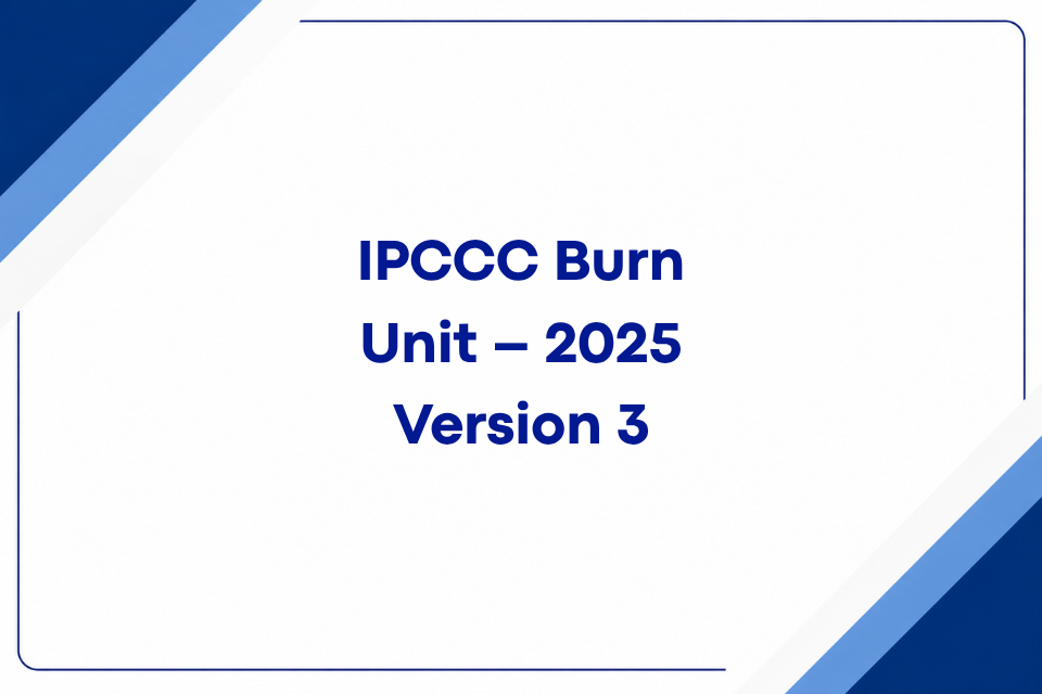 IPCCC Burn Unit – 2025 Version 3
