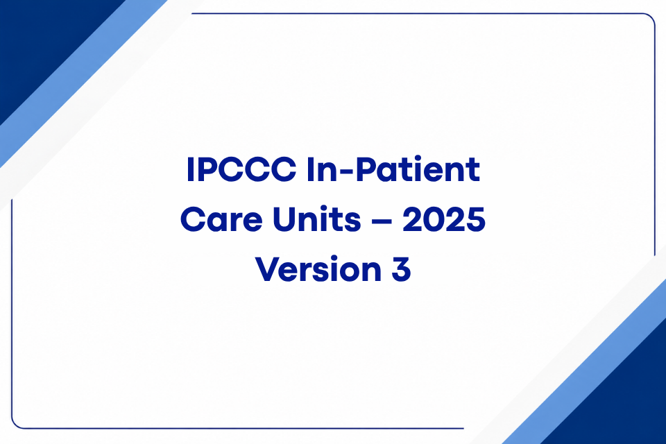 IPCCC In-Patient Care Units – 2025 Version 3